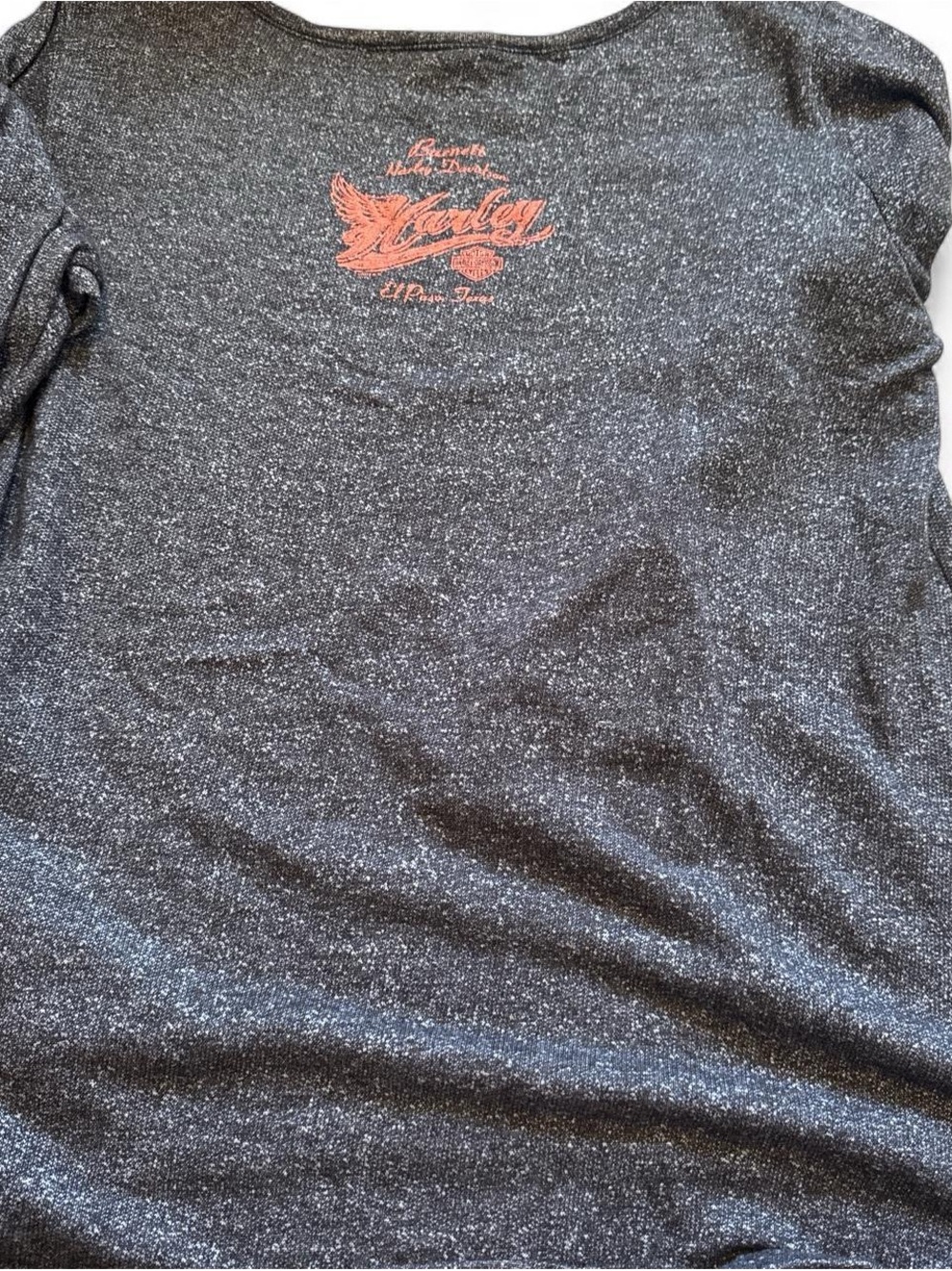 Harley-Davidson Black & Red Bar & Shield Logo Pullover - Picture 3 of 3